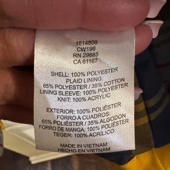 Pendleton Womens Waterproof Breathable Rain Trail Jacket Size Small Yellow - Picture 15 of 15